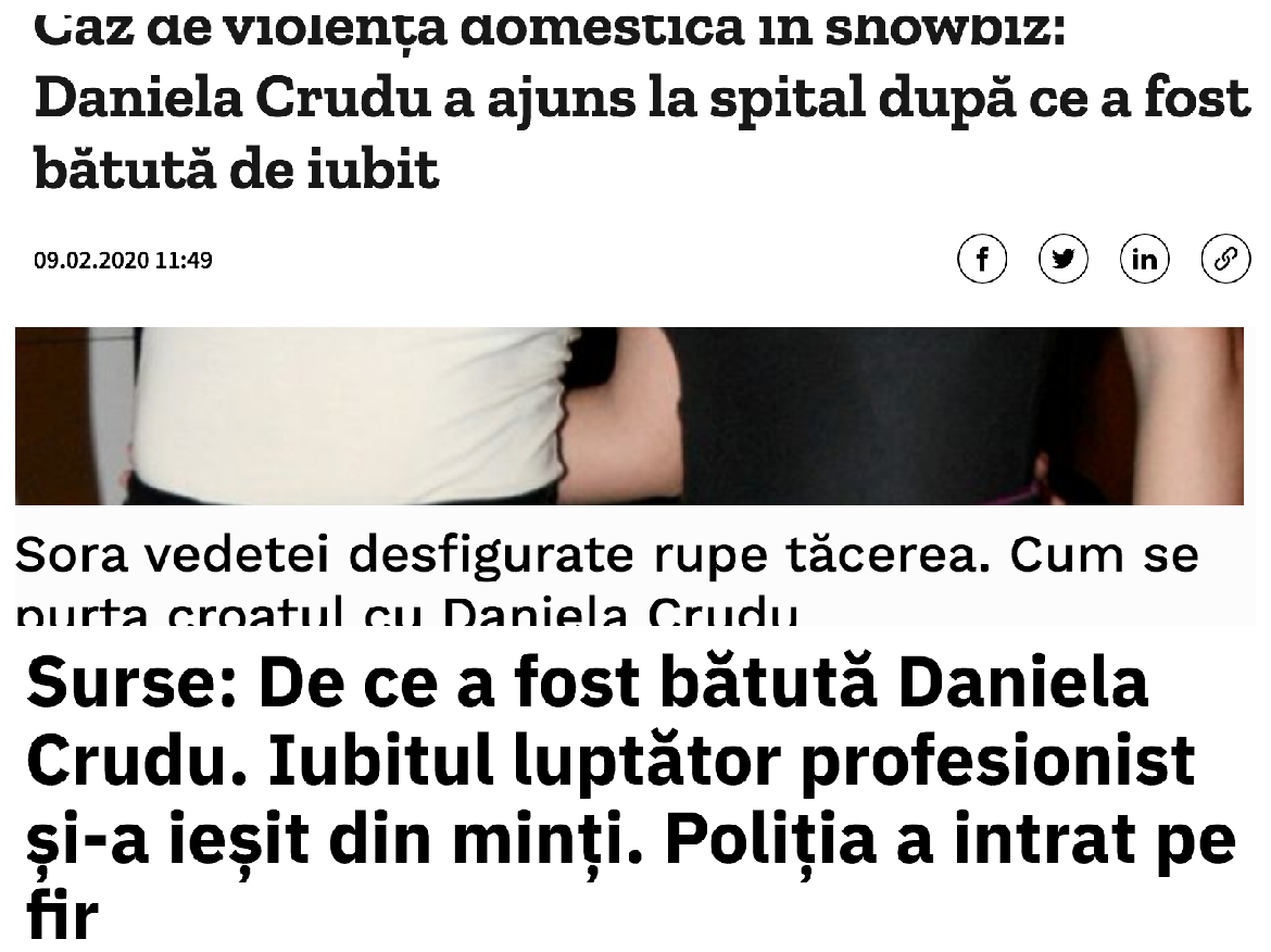 Cazul Daniela Crudu. Greșelile ei, greșelile noastre. Zece precizări importante