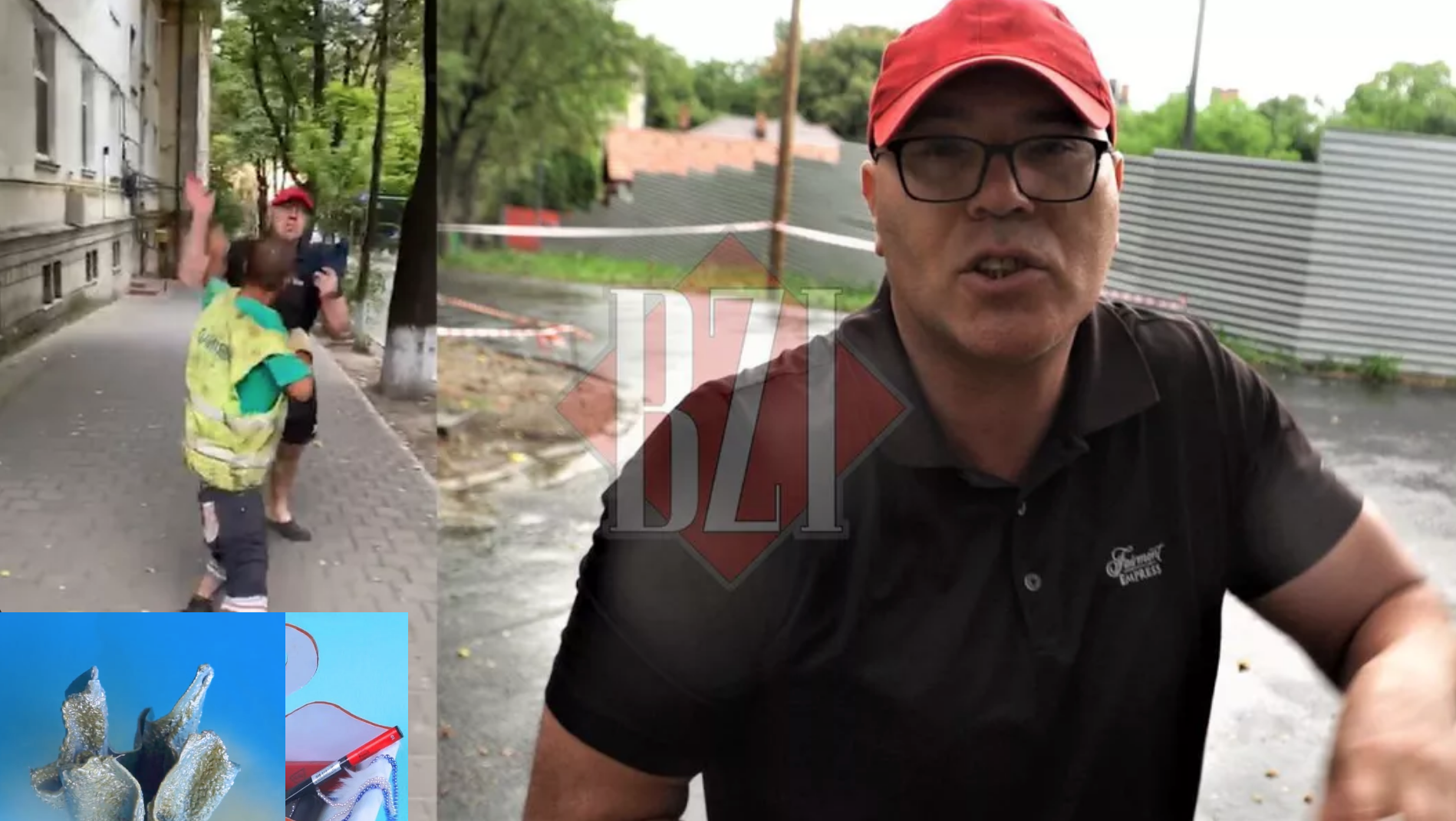 VIDEO. Un cadru universitar din Iași bate măr un muncitor. Îl doboară cu o palmă, apoi îi mai aplică 7 lovituri în zona capului