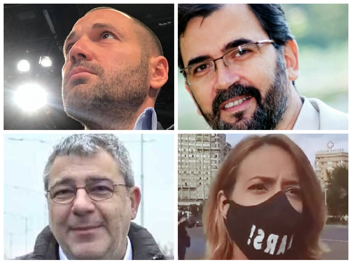 Chitic, Capsali, Diplan, Iosefina Pascal – promovați de Rusia, fruntași la protestul de marți al conspiraționiștilor