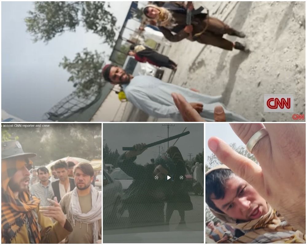 VIDEO. Talibanii, la un pas s-o biciuiască pe corespondenta CNN la Kabul pentru că nu avea și fața acoperită. “Sunt plini de adrenalină sau de… nu știu ce”