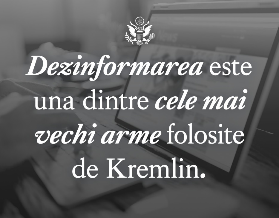 SUA: “Rusia creează și propagă dezinformare. Este una dintre cele mai vechi arme folosite de Kremlin”