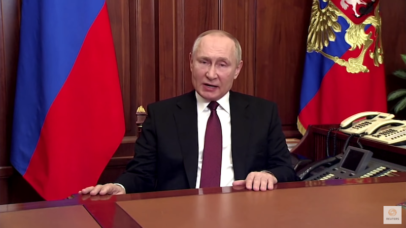 VIDEO. Declarația de război a lui Putin. Amenințări demente, posibil nucleare, către aliații Ucrainei „naziste”: „Veți suporta consecințe cum nu ați văzut în istoria voastră! Sper că am fost auzit”