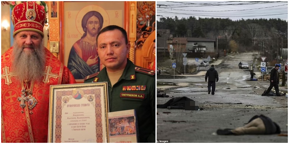 Colonelul Azatbek Omurbekov, „măcelarul din Bucea”, e un „drept-credincios cu frică de Dumnezeu“, binecuvântat de Biserica Ortodoxă Rusă