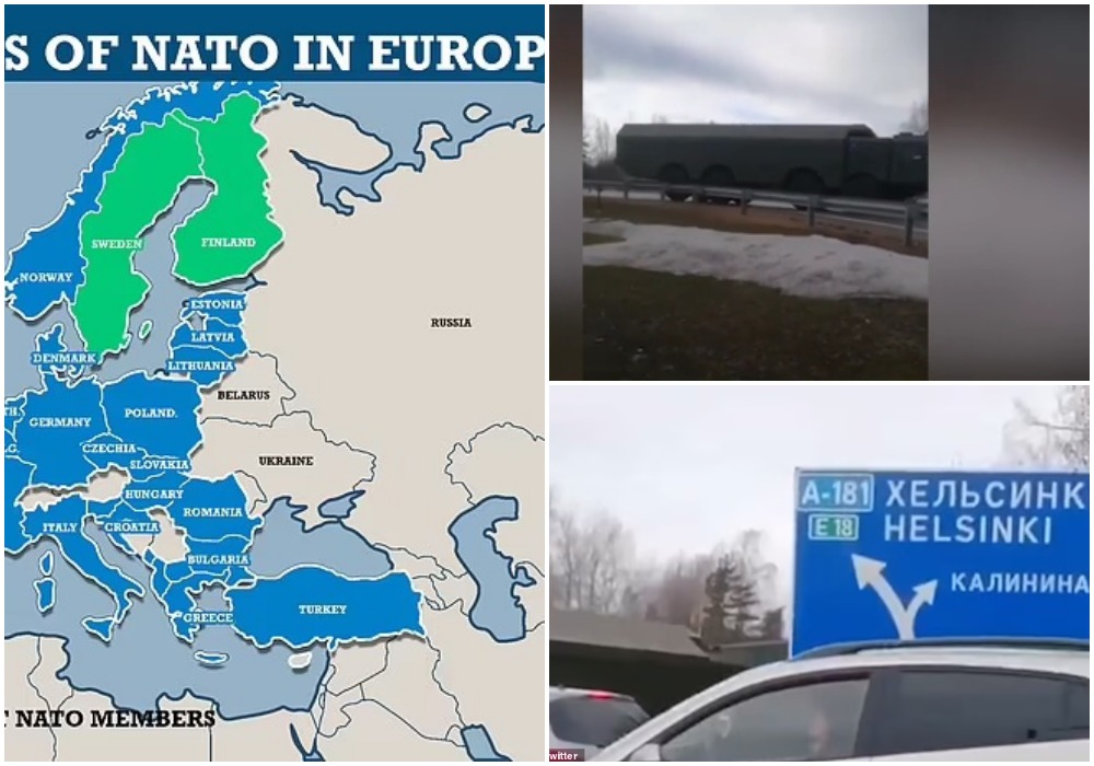 VIDEO. Putin amenință și Finlanda! Armament greu și rachete trimise de ruși la granița acesteia, ca răspuns la intenția de a adera la NATO