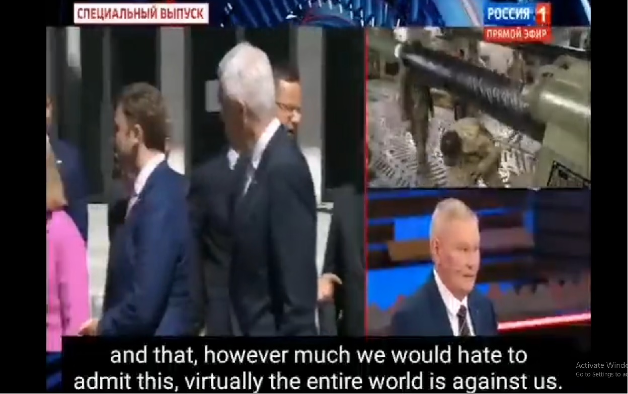 VIDEO. „Păpușa de fier a lui Putin”, șocată în direct la Rossia 1: un colonel veteran le-a spus telespectatorilor că „mitul ucrainenilor demoralizați e fals, ei pregătesc un milion de soldați și toată planeta e împotriva noastră!”