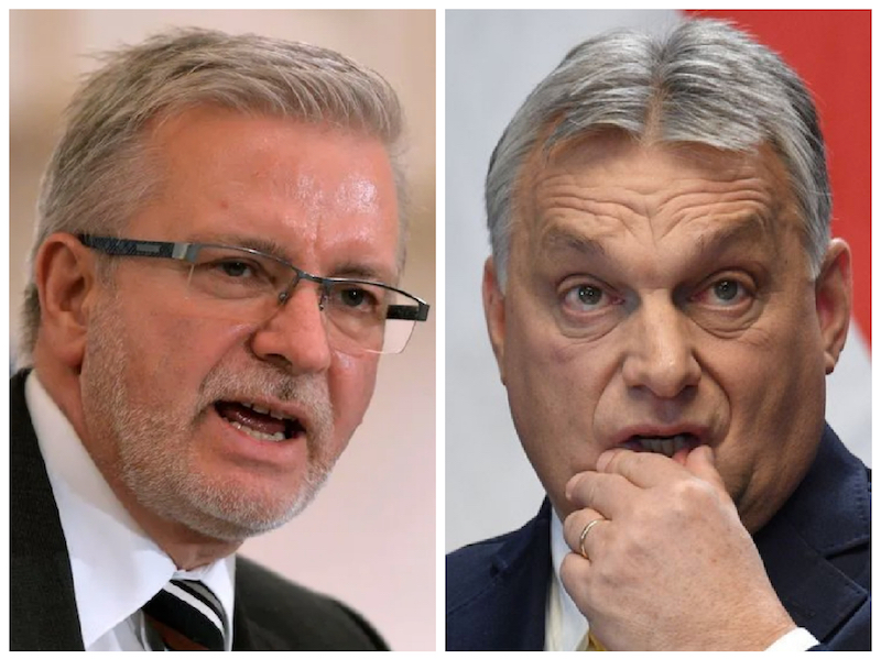 „Orban îl protejează pe Patriarhul Kiril, care binecuvântează crimele de război. Ce rușine pentru Ungaria! Să vă fie rușine!”