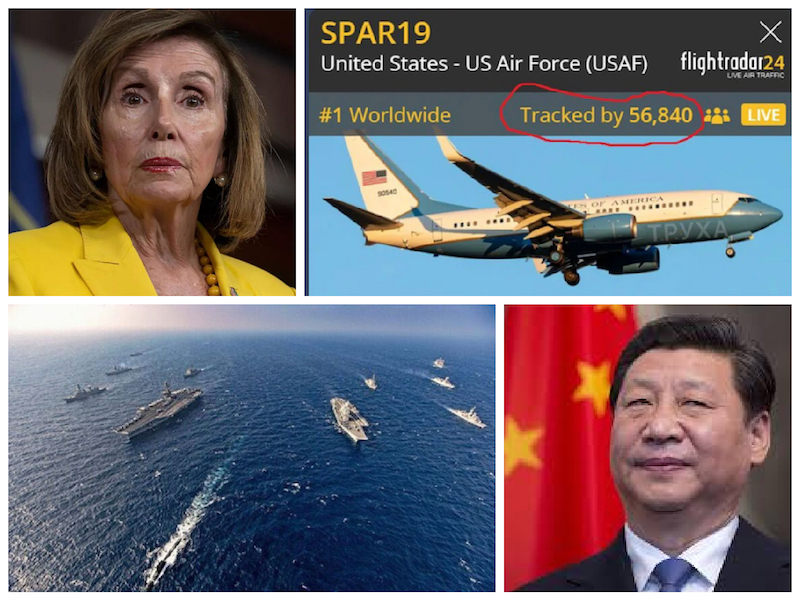 China transferă arme aproape de insula Taiwan, ca s-o „întâmpine” pe Nancy Pelosi. În capitala Taipei s-au activat sistemele de apărare antiaeriană