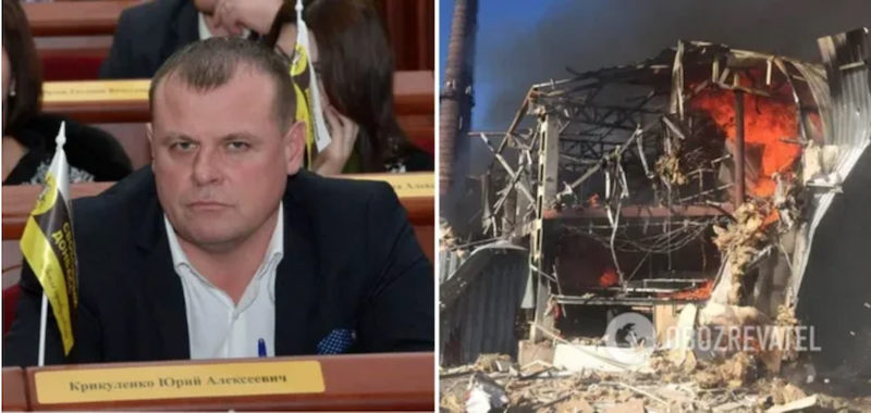 Ucrainenii l-au aruncat în aer pe Krikulenko, fost deputat de Donețk, cu clubul său de noapte cu tot