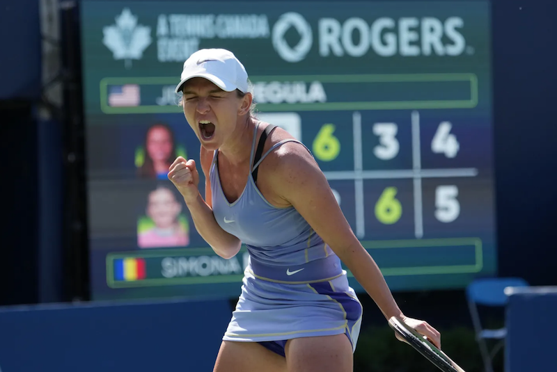 Simona Halep e în finală la Toronto și revine în Top 10 mondial după un an!
