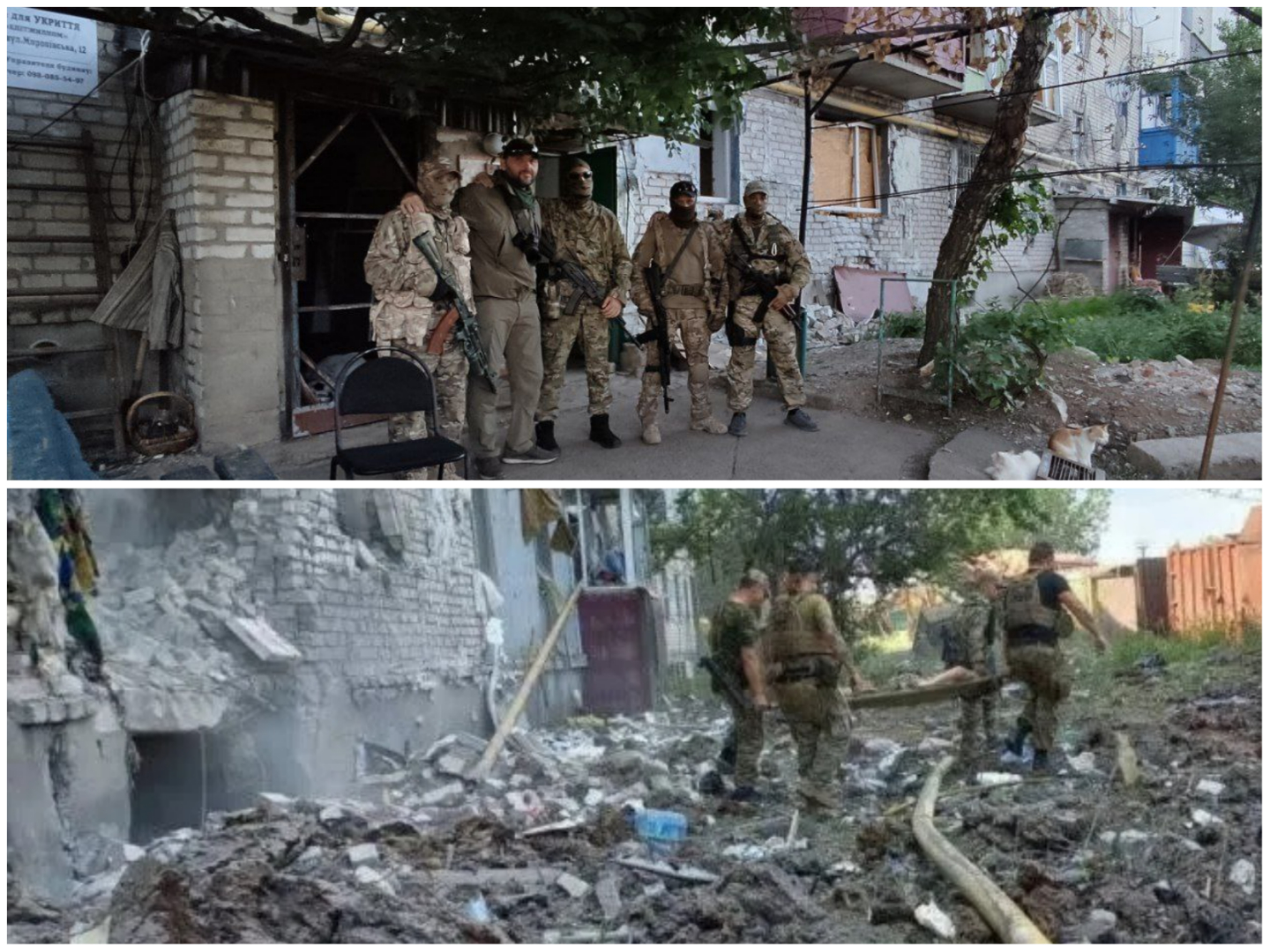 VIDEO. Incredibil: ucrainenii au pulverizat cartierul general din Popasna al mercenarilor Wagner după ce un reporter rus a publicat o fotografie în care se vedea adresa!