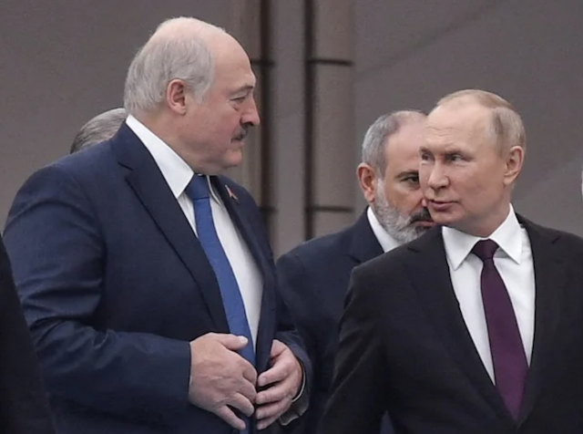 „Militarii ruși n-au venit în Belarus pentru a ataca Ucraina, ci pentru a controla populația ca să nu-l răstoarne pe Lukașenko”