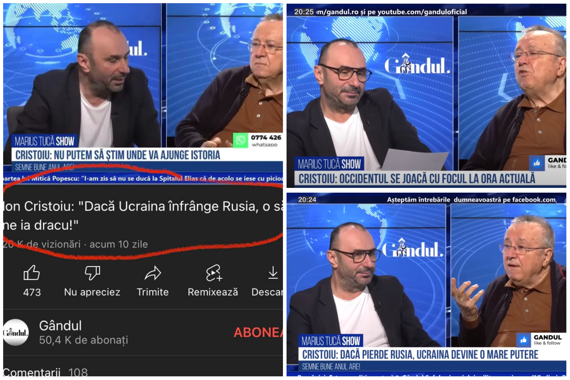 Conspiraționistul rusofil Ion Cristoiu e considerat de Ciolacu un candidat pe care PSD l-ar susține cu mândrie la președinția României!