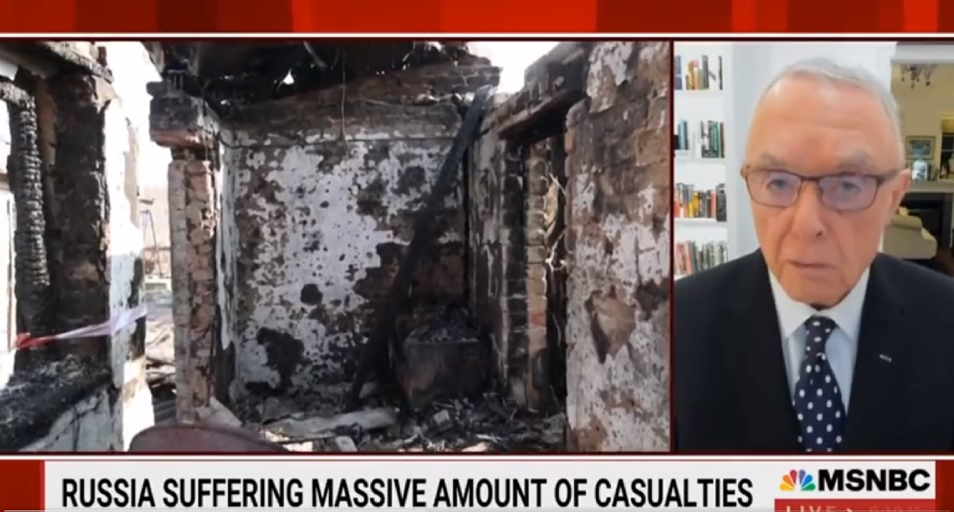 VIDEO. General american cu 4 stele: Putin este disperat, armata rusă are pierderi uriașe, peste 800 de oameni pe zi. Infanteria e slab pregătită și necoordonată