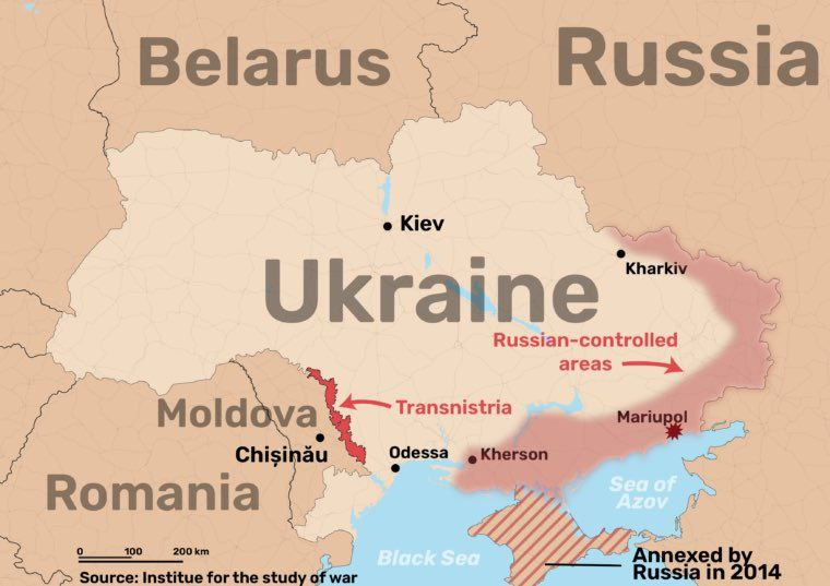 Putin caută pretexte pentru a anexa Transnistria după modelul Crimeei, avertizează CNN