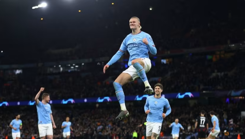 Fotbalistul-uragan: înainte de a da 5 goluri în 63 de minute în Liga Campionilor, Haaland a înscris de 9 ori într-un meci la Mondiale!