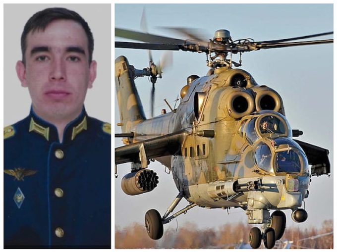 A mai căzut un ofițer de top al Rusiei: Fazîlov, pilot de elicopter. Putin îl decorase pentru distrugerea a 30 de unități de blindate ale Ucrainei