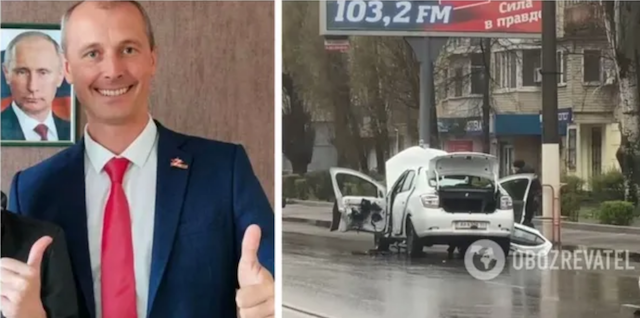 Partizanii ucraineni au aruncat în aer mașina unui trădător din Melitopol, care a colaborat cu ocupanții ruși. Acesta a murit din cauza rănilor foarte grave