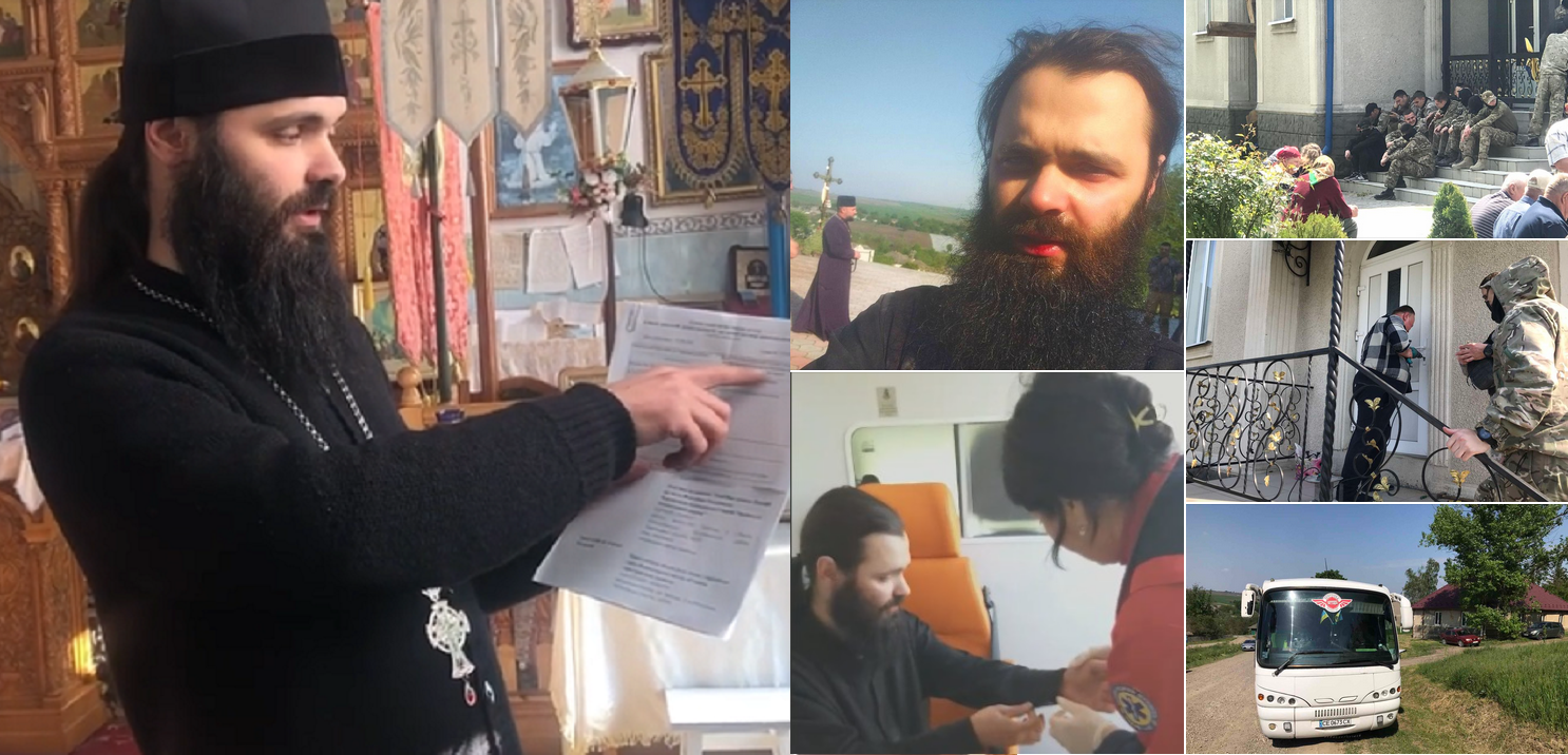 Cuib FSB la Eparhia Cernăuți: starețul Mănăstirii „Sfânta Înălțare“, prins când striga în timpul liturghiei că Biserica Ortodoxă Ucraineană e „satanică“. Se așteaptă zvârcolirile RTV și Antena 3