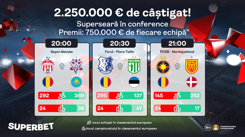 Din nou Super în Conference League? – Ziariștii