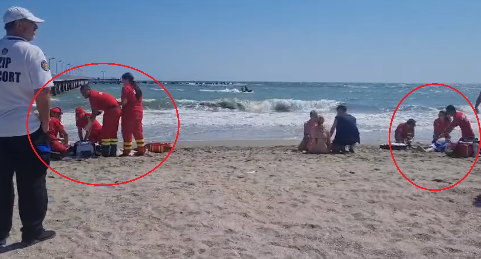 VIDEO. Dezastru pe litoral: 3 înecați și alți mulți salvați în ultima clipă după ce turiștii au refuzat să iasă din apă în ciuda valurilor mari și a apelurilor făcute de salvamari