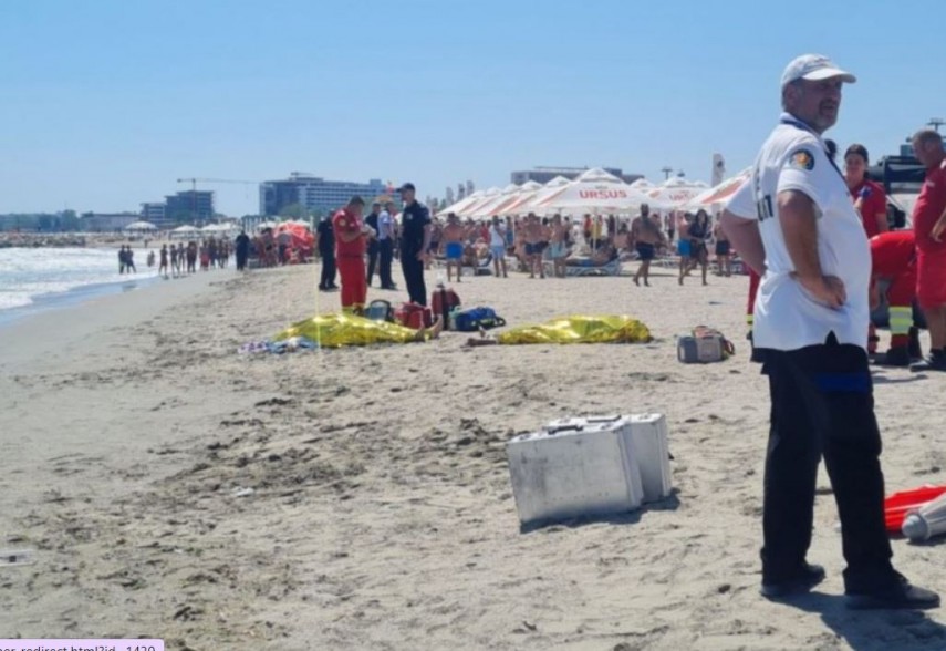 La Mamaia a mai murit un bărbat înecat. Primii 3 și-au pierdut viața încercând să salveze o fată de 16 ani care ignorase avertismentele și fusese luată de valuri
