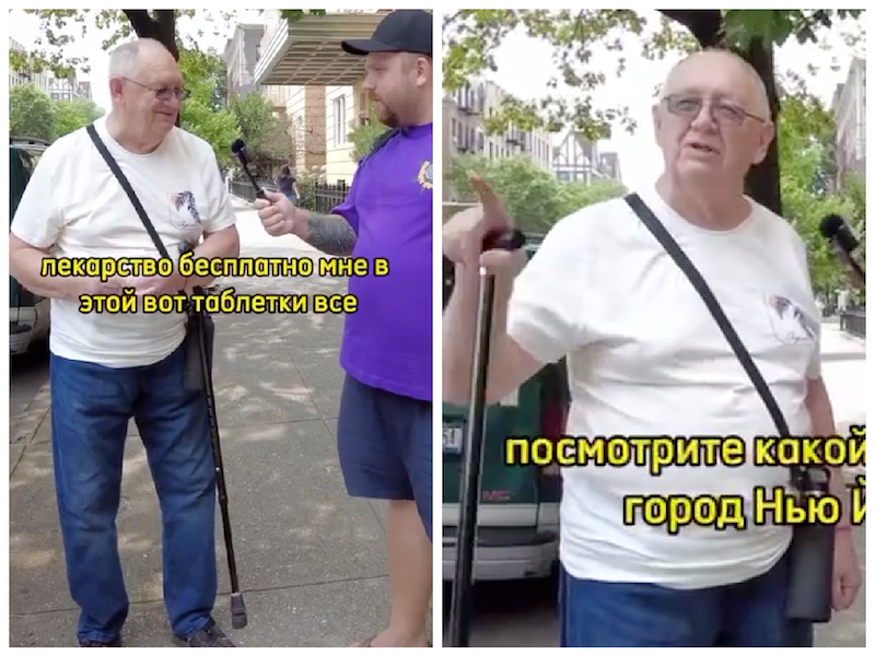 VIDEO. Un ticălos de pensionar rus, care locuiește de 5 ani în SUA: „Urăsc America încă din copilărie, fiindcă așa m-au învățat” / „Indienii se cocoșează muncind pentru această Americă”