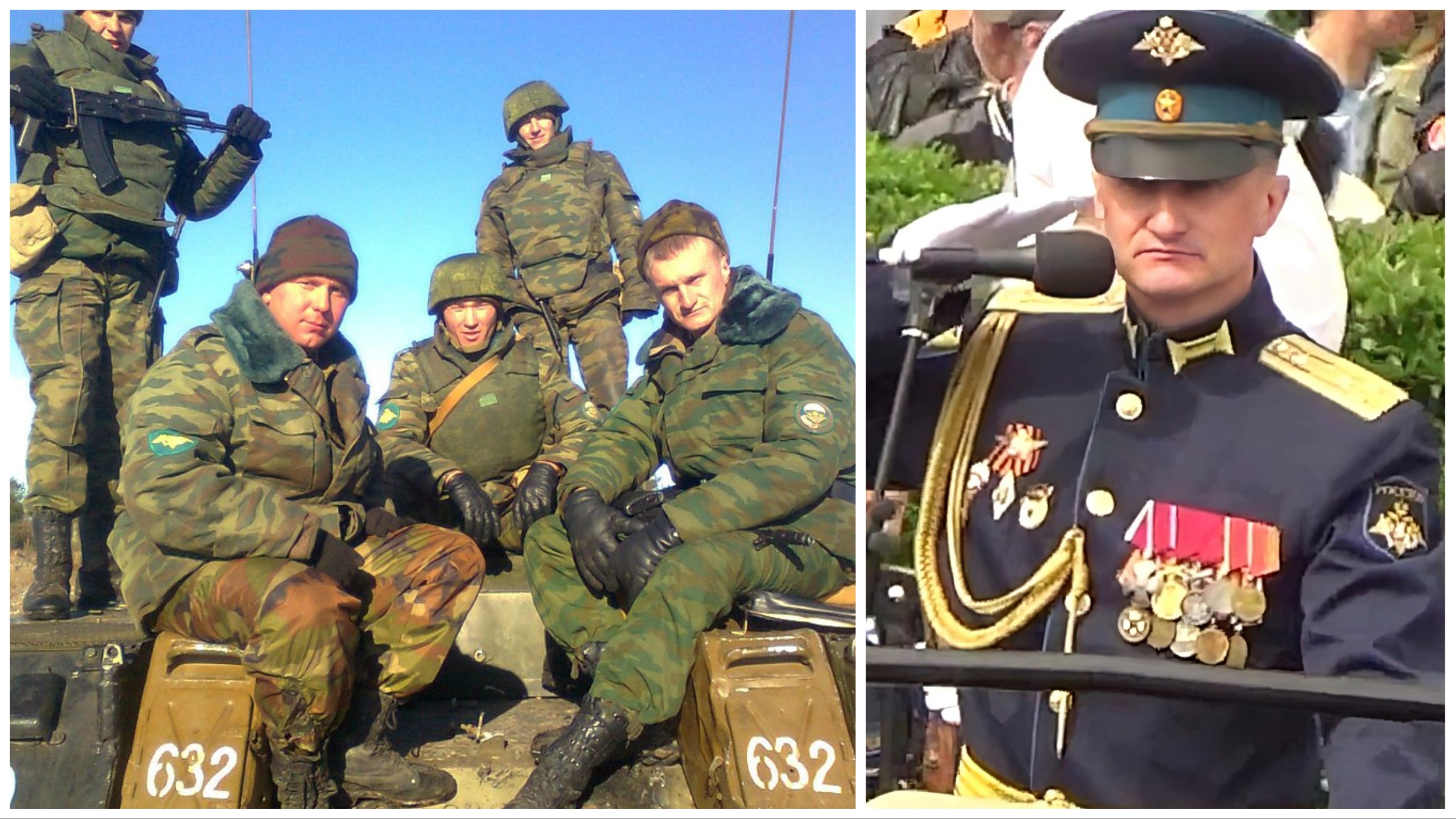 Colonelul Kondrașkin, comandantul Brigăzii 31 de parașutiști ruși – ucis în tentativa de a salva rămășițele Brigăzii 72 de pușcași motorizați. Brigada 31, unitate de elită, participase la bătălia de pe Aeroportul Hostomel