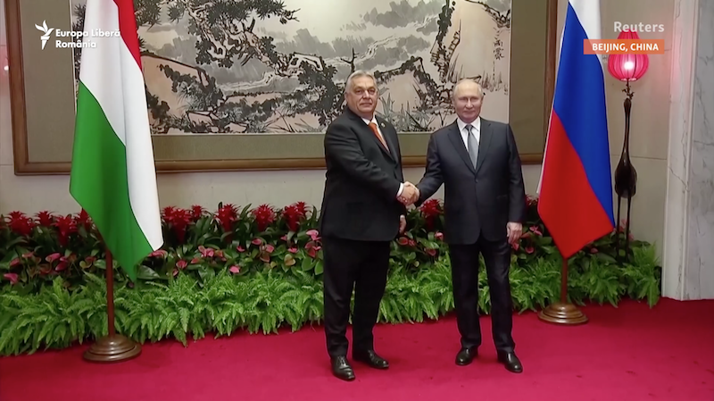 O rușine istorică pentru Ungaria: prezența lui Viktor Orban la „summit-ul dictatorilor” din China și întâlnirea cu teroristul Putin