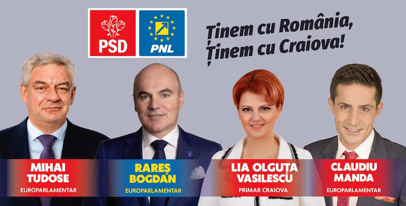 Rareş Bogdan, mândru că e coleg de afiş electoral cu Lia Olguţa Vasilescu și Claudiu Manda: „Sunt perceput ca patriot în rândul electoratului PSD”