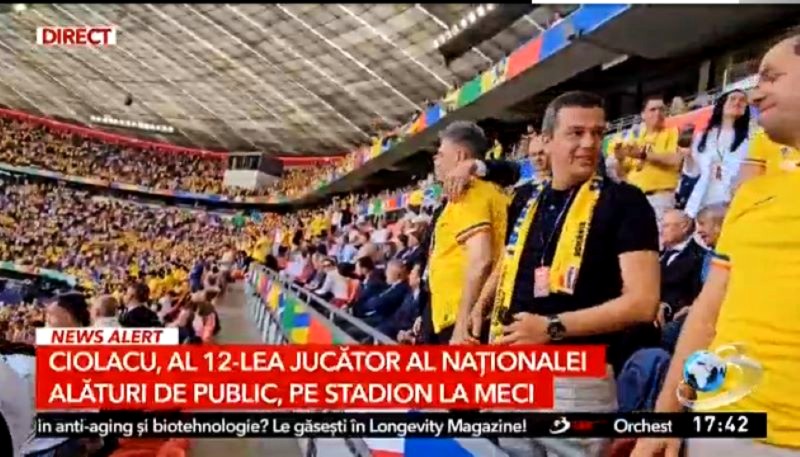 „Ole-ole, mulțumim, Ciolacule!” Antena 3 și Cancan, propagandă ca pe vremea lui Ceaușescu la victoria cu Ucraina: „Ciolacu, al 12-lea jucător al naționalei!” / „Ciolacu, talismanul tricolorilor”