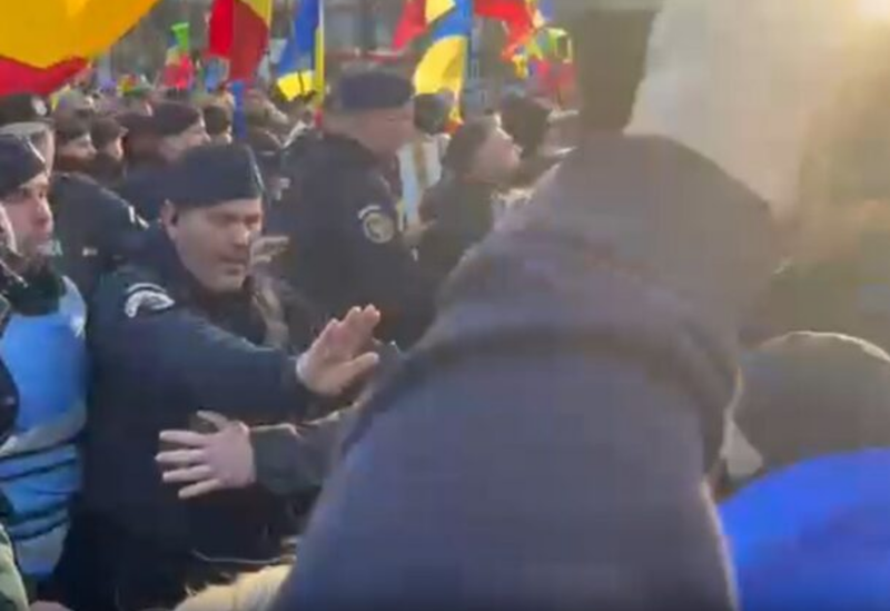 Sancțiuni date de Jandarmerie, după agresiunile „georgiștilor” la marea dezbinare de Ziua Unirii