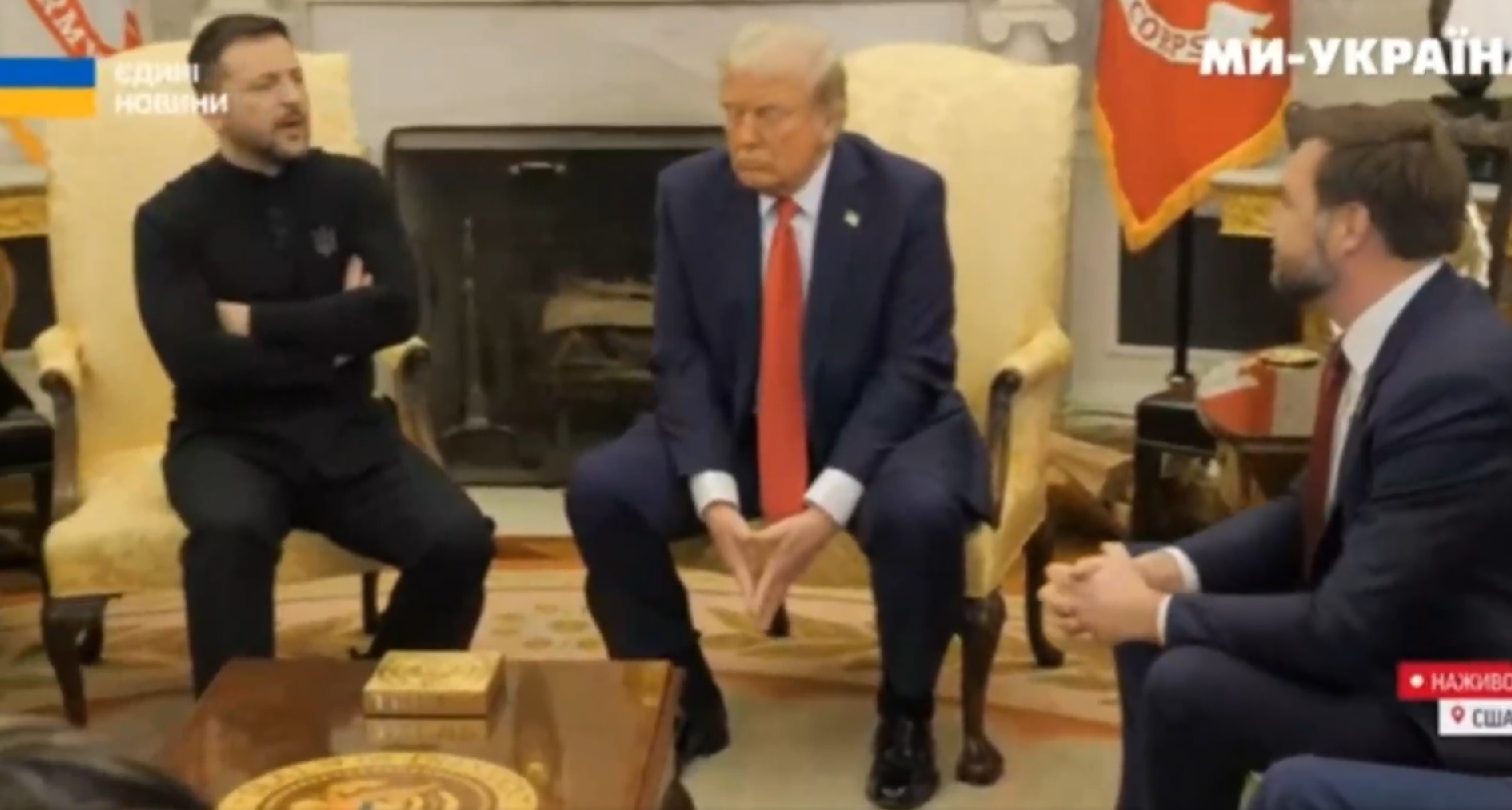 VIDEO. Scene grotești la întâlnirea Trump/Vance – Zelenski, la Casa Albă. Liderii SUA l-au jignit și au încercat să-l intimideze pe oaspetele ucrainean. Acesta a plecat demn, fără să semneze vreun acord
