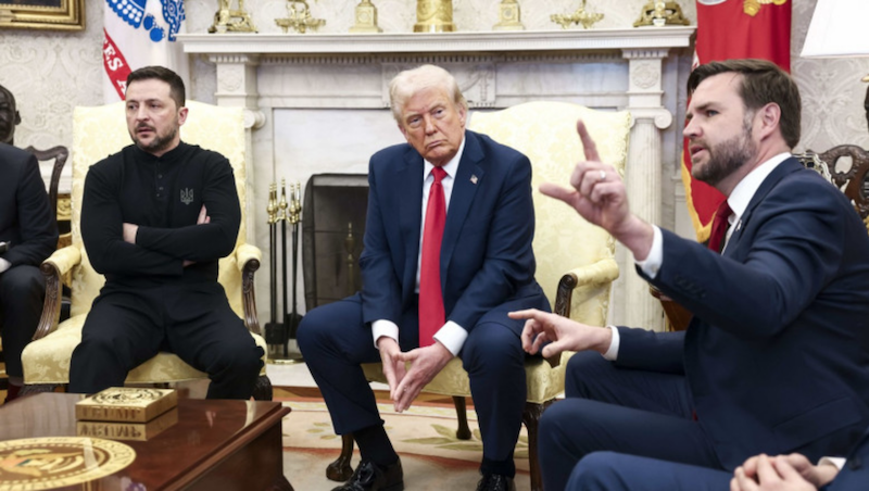 VIDEO. 12 minciuni, șantaje și mârlănii ale ghiolbanilor Trump–Vance față de Zelenski, în confruntarea de la Casa Albă