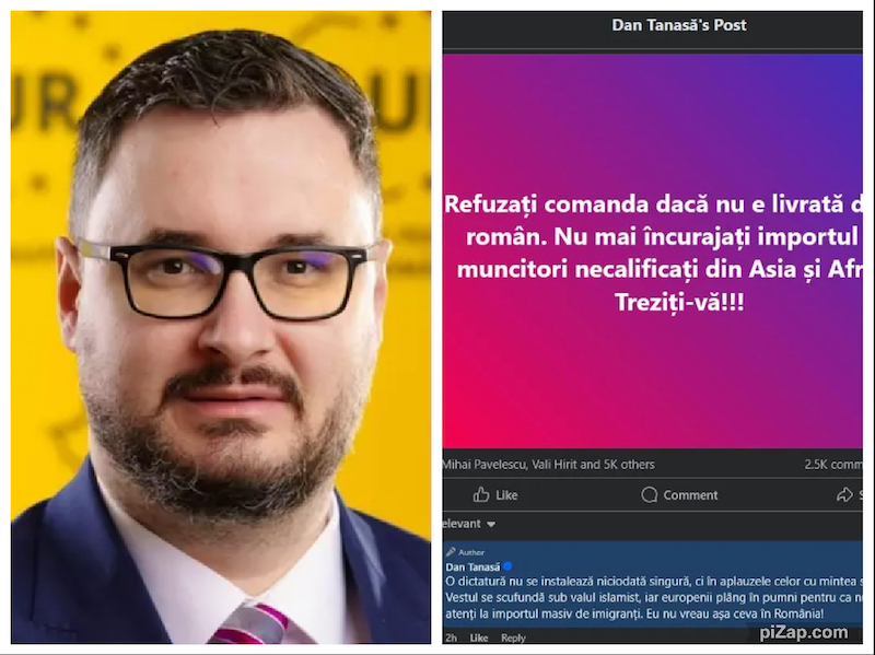 Monstrul săptămânii: Dan Tănasă, bruta xenofobă de la AUR. Promovat de Antena 3, conectat la propaganda rusă