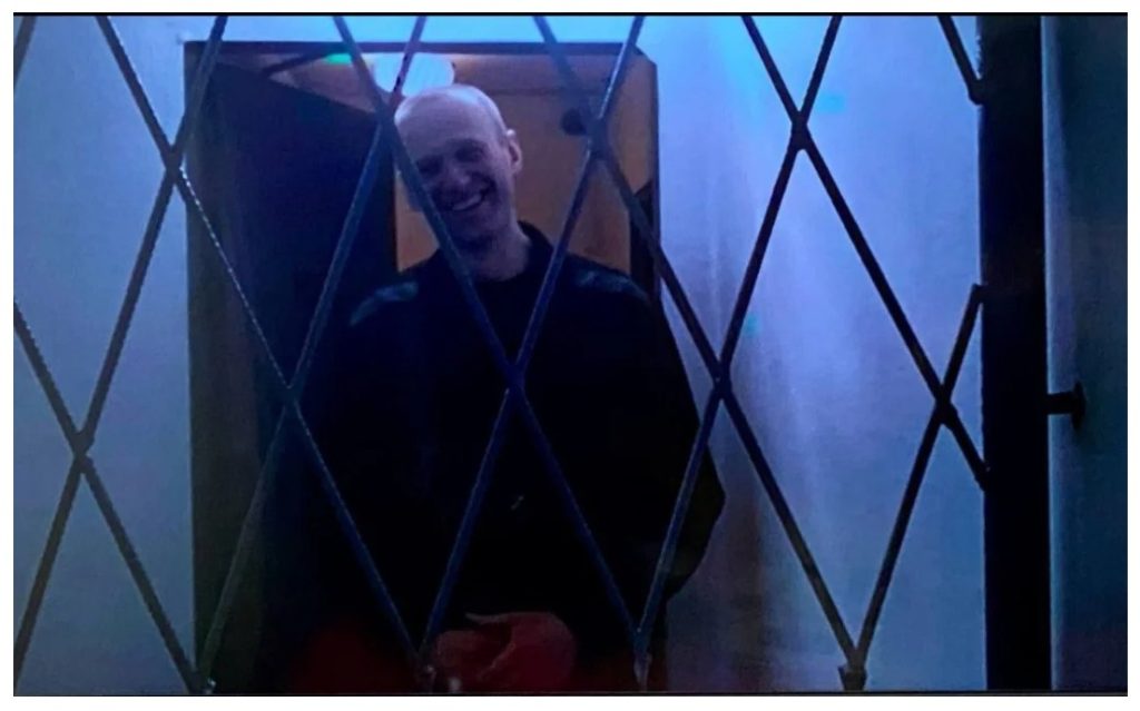 Ultima imagine cu Navalnîi în colonia penitenciară, înainte de decesul său. Sursa: Business Inside