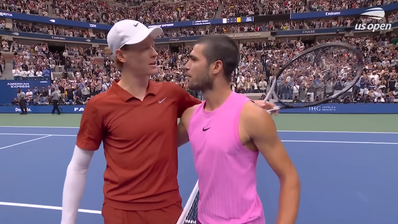VIDEO. Hegemonia Alcaraz – Sinner înclină spre spaniol: 6-4 în turneele de Grand Slam. Și are doar 22 de ani!