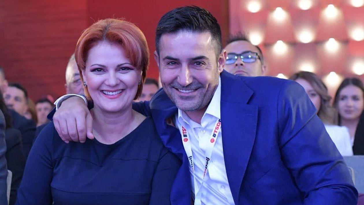 Primarul Craiovei, Lia Olguța Vasilesc și europarlamentarul Claudiu Manda - liderii Clanului PSD de Craiova. FOTO: Facebook 